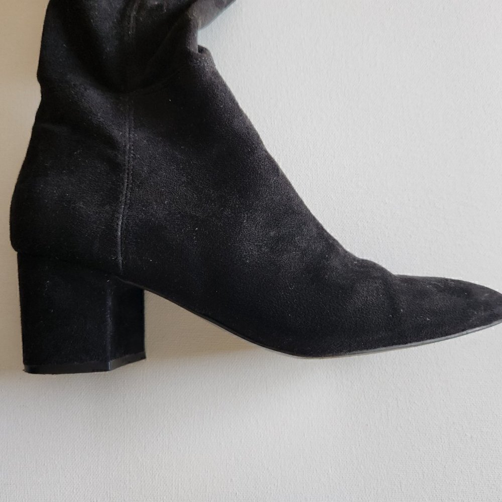 Steve Madden Brinkly Black Boots - Picture 9 of 9
